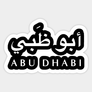 Abu Dhabi Sticker